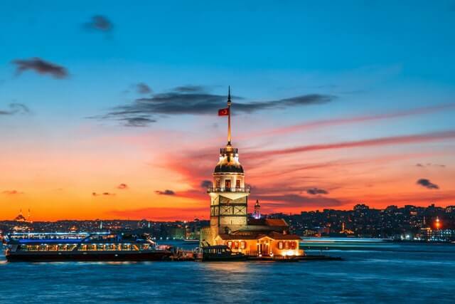 İstanbul’da tarihi yarımadanın gün ışığındaki genel görünümü