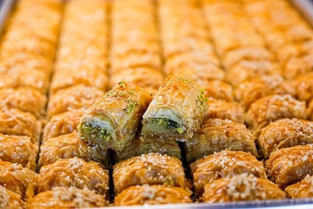 baklava in istanbul