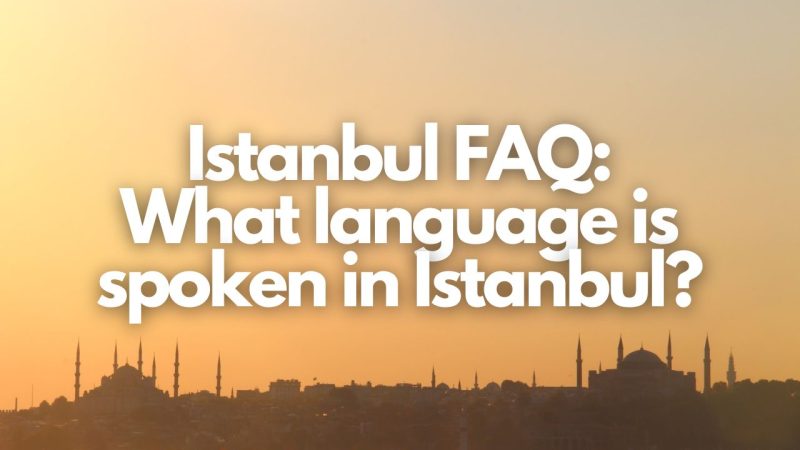 what language is spoken in istanbul