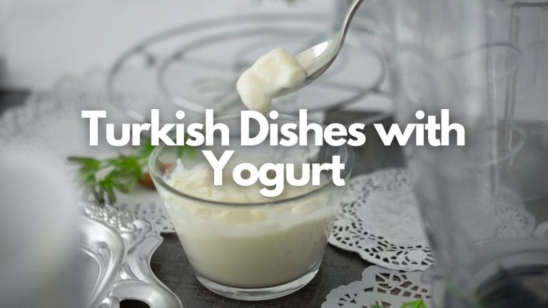 turkish dishes with yogurt
