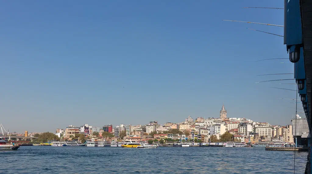 The waterfront at Karaköy in Istanbul, the heart of the city’s coffee scene
