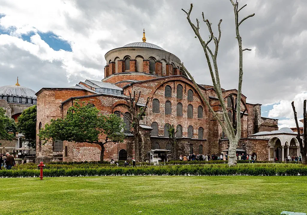 The Byzantine church of Hagia Irene in the first courtyard of Topkapi Palace